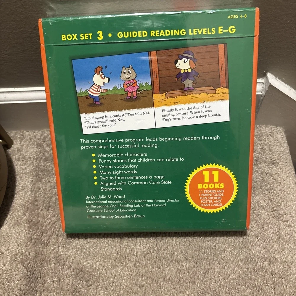 Learn to Read with Tug the Pup and Friends! Box Set 3:‎ Levels Included: E-G